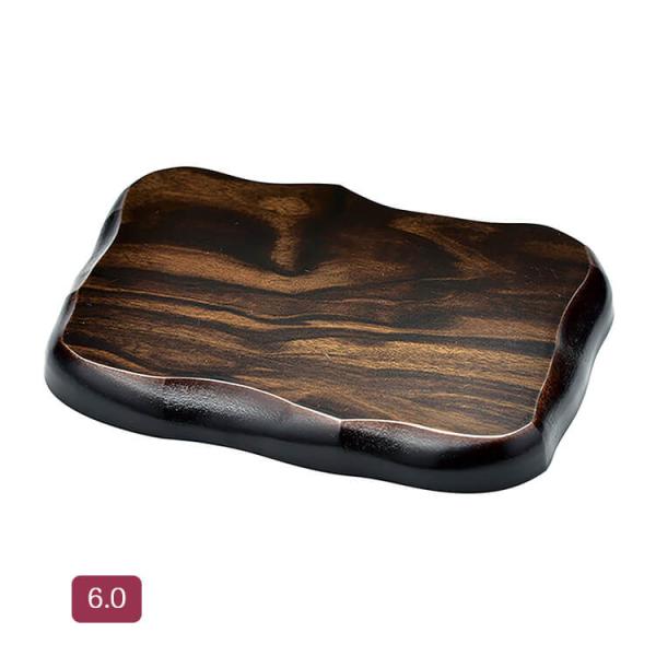 木質繊維(MDF)製 ウレタン塗装製 日本製(国産)段ボール箱入サイズ：[6.0サイズ] 梱包：19.5×14×2.5cm　実寸：18×13×1.8cm