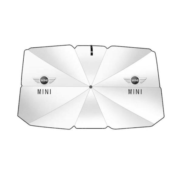 車用サンシェード 遮光 遮熱 暑さ対策 サンシェード 折りたたみ 日よけ BMW mini ミニ 傘型 サンシェード フロントカバー ガラスカバー 簡単取付