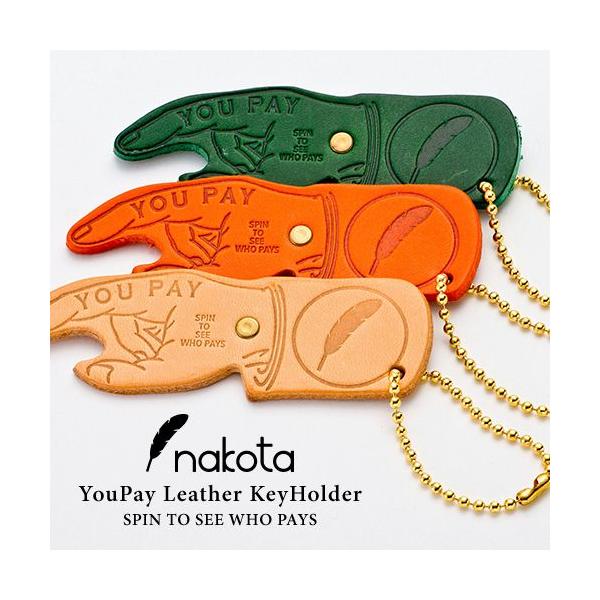 nakota / ナコタ / You Pay Leather KeyHolder レザーキーホルダー / 財布 / メンズ レディース【爆買】