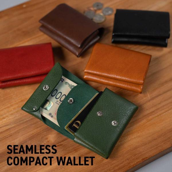 nakota / ナコタ / SEAMLESS COMPACT WALLET / ウォレット / メンズ レディース / 大きいサイズ【爆買】