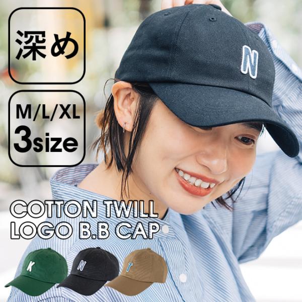 nakota ナコタ コットンツイルロゴベースボールキャップ 帽子 ロゴ