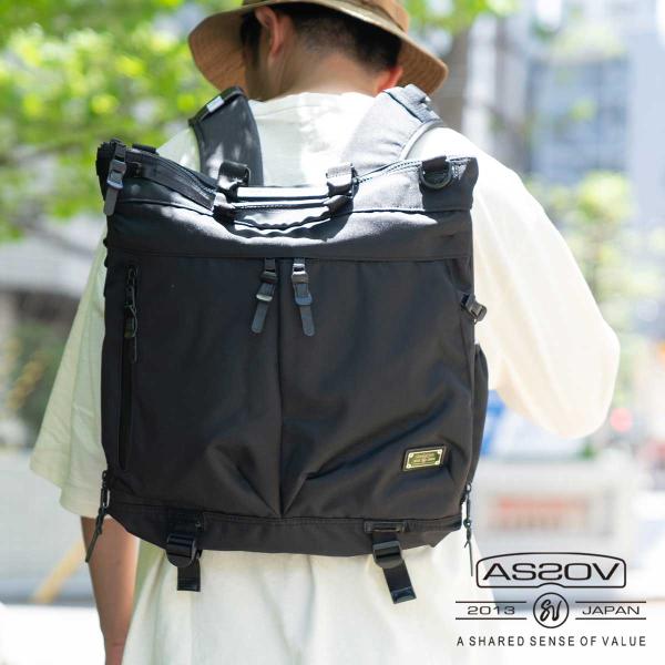 AS2OV（アッソブ） アッソブ / CORDURADOBBY 305D 3WAY HELMET BAG