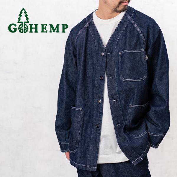 GOHEMP（ゴーヘンプ） NO COLLAR COVER ALL onewash ワンウォッシュ