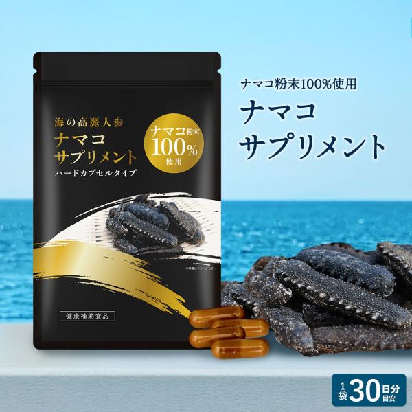 海の高麗人参 ナマコサプリメント　１００％ナマコ粉末使用　1袋