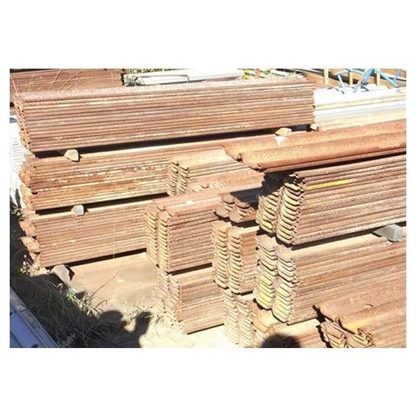 スチール矢板 5.0×250 1.5m【 中古 】 : ナンブショップ ヤフー店