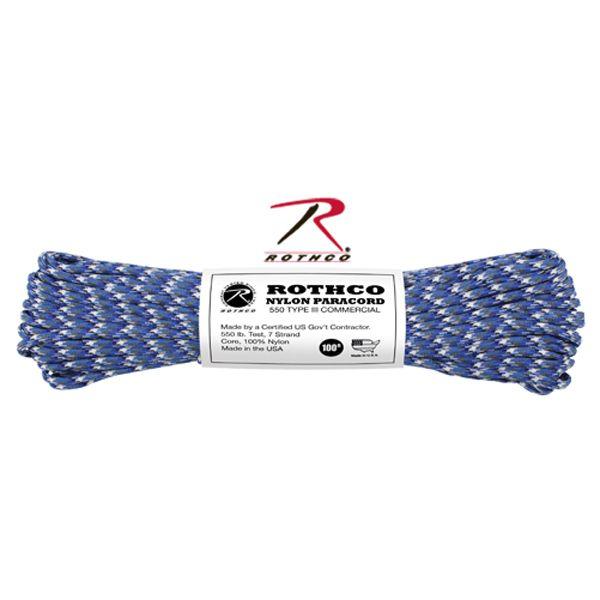 アウトドア ROTHCO ナイロンパラコード 550 Type III 5本セット