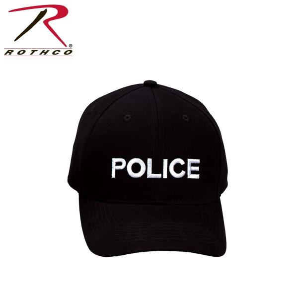 �y�ČR�zRothco�i���X�R�j�@POLICE �L���b�v�iPolice Supreme Low Profile Insignia Cap�j�y�t���[�T�C�Y�z