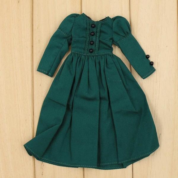 服 1 6ブライス人形 ロングドレスレトロスタイル かわいい 球体関節人形 緑色 Fr1632 Namoヤフーショップ 通販 Yahoo ショッピング