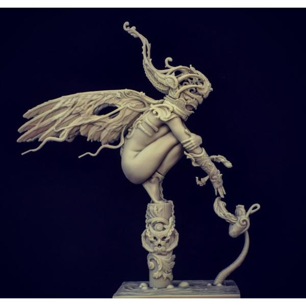 堕天使 1/10 ガレージキット 未塗装 未組立 フィギュア ファンタジー系 1/10 堕天使 未塗装未組立 フィギュア ガレージキット ガレキ