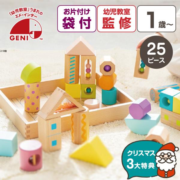 エド・インター（Ed・Inter） 知育玩具 1歳 積み木 おもちゃ 男の子