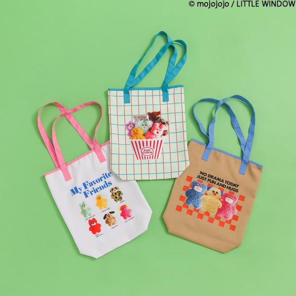 トートバッグ mojojojo breeze レディース キッズ バック A4サイズ グッズ キャラクター マチあり モジョジョジョ 子供 軽量 ブランド かわいい おしゃれ 肩掛け