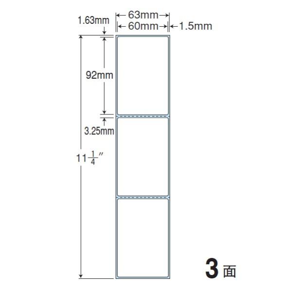TM-2B(VP5)  PD SCM���x�� B�^�C�v�^�e 5�P�[�X�Z�b�g 10000�� 60×92mm �T�[�}���v�����^�p �n�C�N�I���e�B�^�C�v ���m��� TM2B �i�i���x��