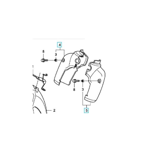ホンダ（HONDA） 【廃盤】[純正部品] スーパーカブ110(JA07) フロント