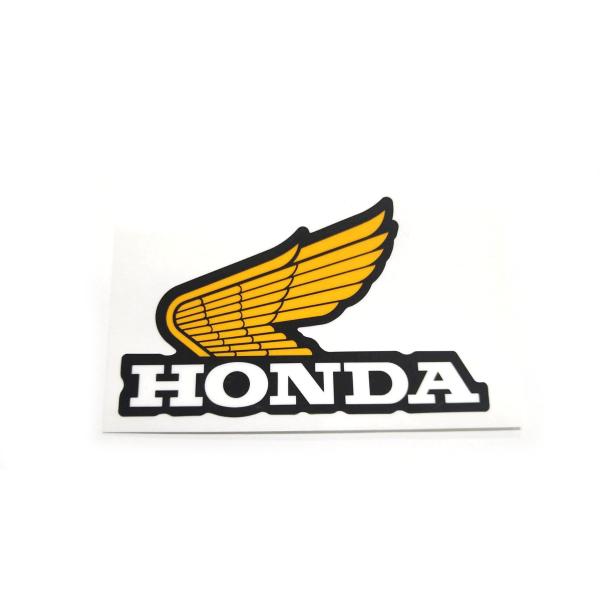 HONDA 汎用タンク ワンオフアルミエンブレム ホンダ タンクエンブレム ロゴ 2枚セット Mサイズ 純正 立体