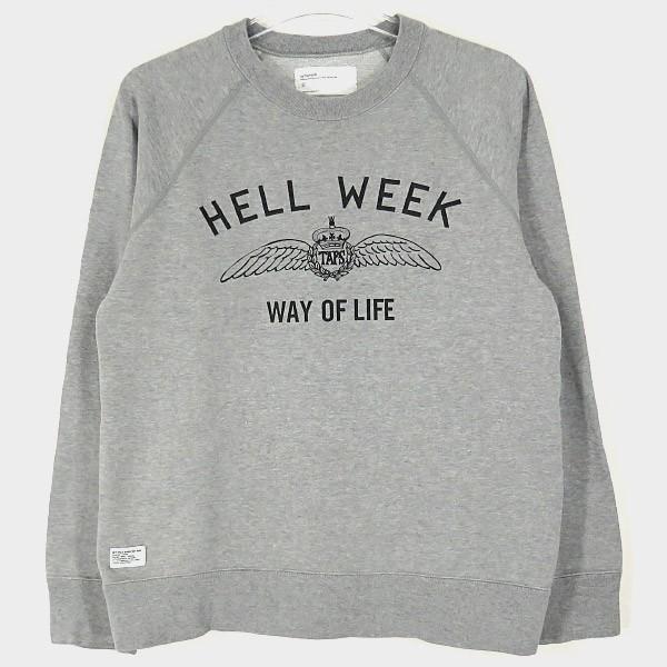 トップス WTAPS HELLWEEK SWEATER WTAPS WTAPS(ダブルタップス) HELLWEEK (HELLWEEKロゴクルーネック