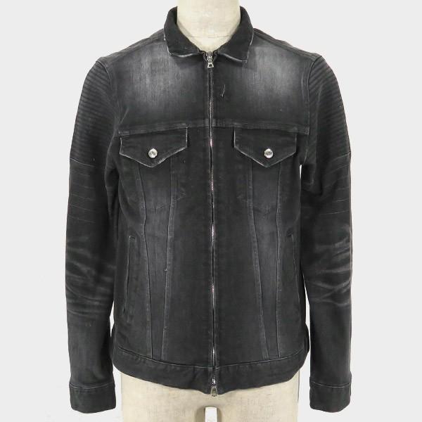 SOPHNET.（ソフネット） 16A/W DAMAGED STRETCH DENIM STAND COLLAR 