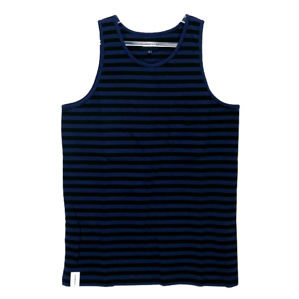 DESCENDANT ディセンダント タンクトップ DESCENDANT ディセンダント 19SS CACHALOT 01/BORDER NO SLEEVE