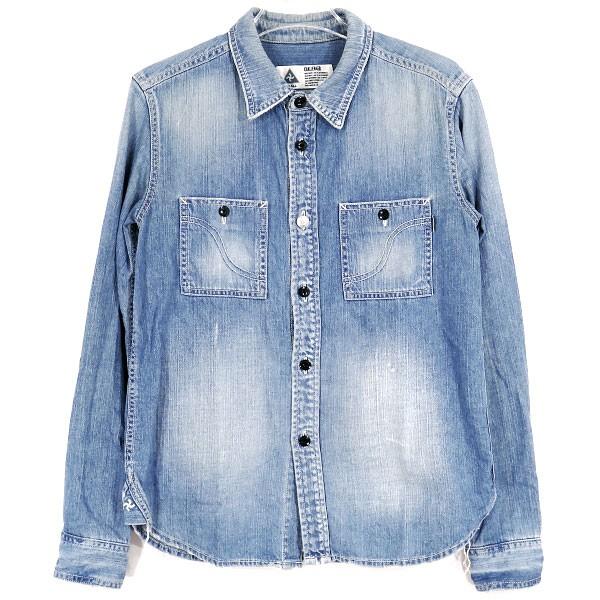 CHALLENGER チャレンジャー L/S DENIM SHIRTS CLG-SH011-008 デニム シャツ CHALLENGER チャレンジャー L/S DENIM SHIRTS CLG-SH011-008 デニム シャツ