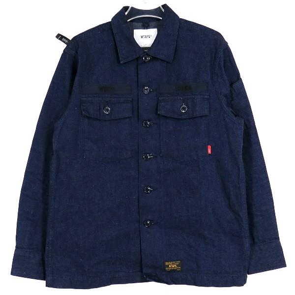 WTAPS ダブルタップス 17AW BUDS LS 03/ SHIRT.COTTON.DENIM