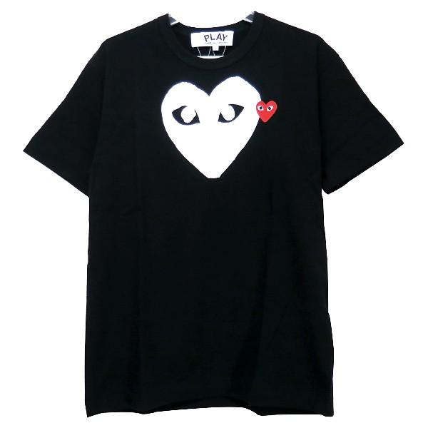 Play Comme Des Garcons プレイコムデギャルソン ハートプリント ワッペンtシャツ Az T116 051 1 6 N Nana International 通販 Yahoo ショッピング