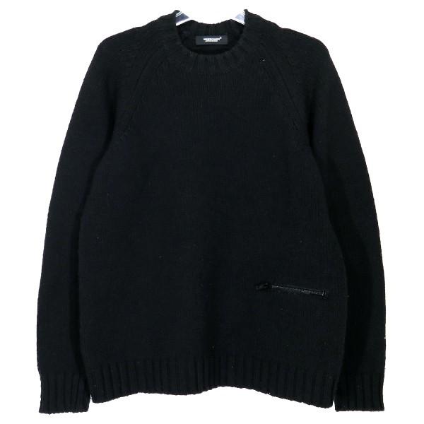 undercover ニット　インサイドアウトラグランニットセーター undercover ニットインサイドアウトラグランニットセーター