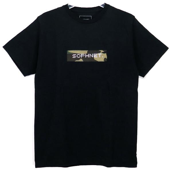 SOPHNET. ソフネット 19SS CAMOUFLAGE BOX LOGO Tシャツ SOPH