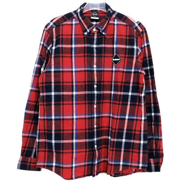 F.C.Real Bristol F.C.R.B. エフシーアールビー 19AW BIG LOGO FLANNEL