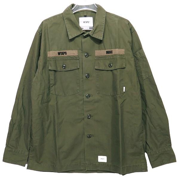 WTAPS ダブルタップス 20SS BUDS LS/SHIRT.COTTON. RIPSTOP