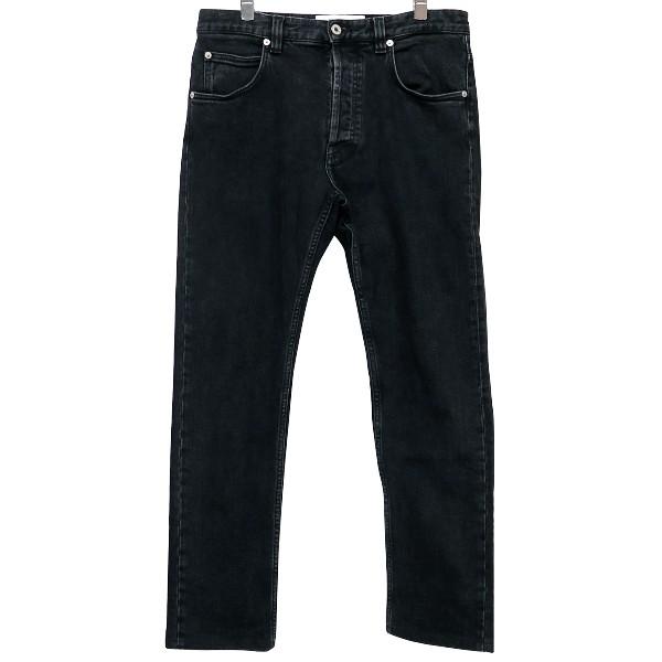 LOEWE ロエベ BLACK WASHED JEANS ブラックウォッシュドジーンズ