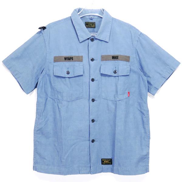WTAPS ダブルタップス 17SS BUDS SS 01/SHIRT.COTTON.CHANBRAY 171GWDT 