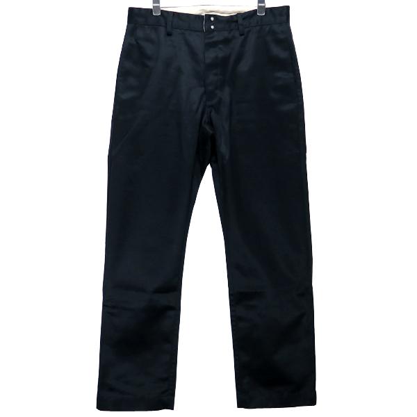 24aw 2024 極美品 VISVIM ワイド チノ パンツ ブラック 3