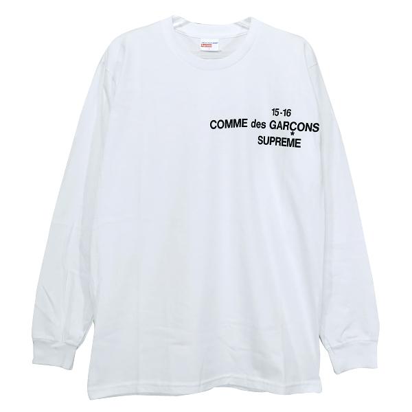 Supreme × COMME des GARCONS SHIRT ロンT-