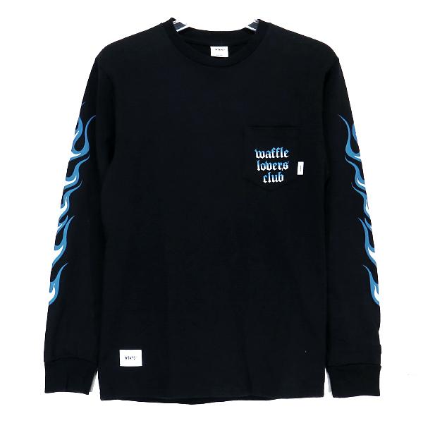 オリジナル ダブルタップス WTAPS × FLAME/TEE LS DESIGN 18SS バンズ VANS トップス