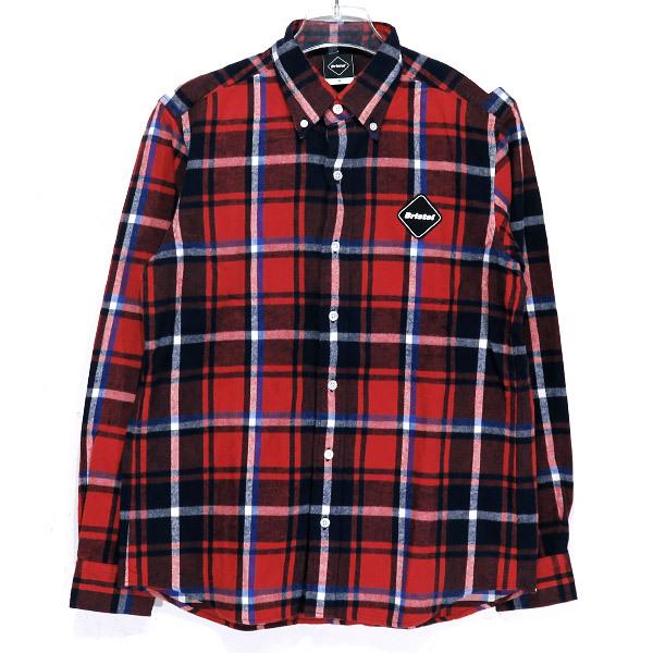F.C.Real Bristol F.C.R.B. エフシーアールビー 19AW BIG LOGO FLANNEL  