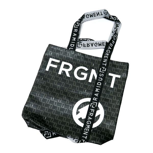 RAMIDUS ラミダス × Fragment Design フラグメントデザイン × SEQUEL シークエル TOTE BAG トートバッグ  ブラック/ホワイト