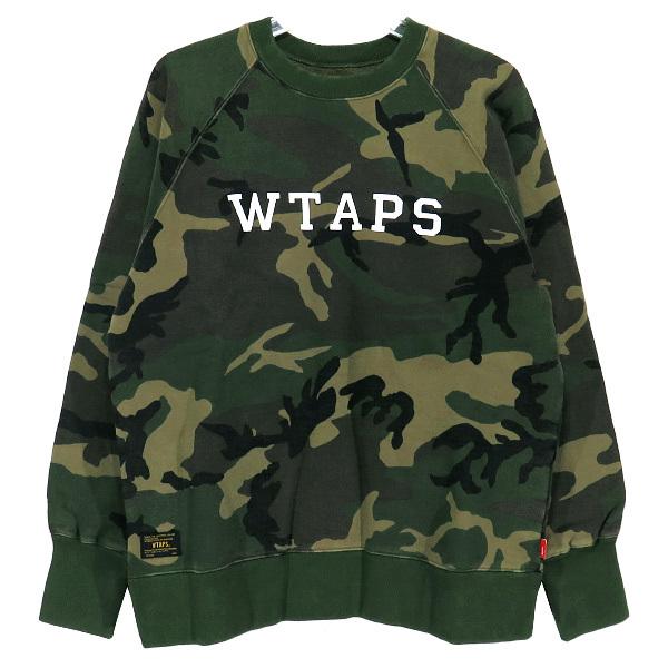 WTAPS ダブルタップス 15AW DESIGN C NECK 4/ SWEATSHIRT.COTTON 