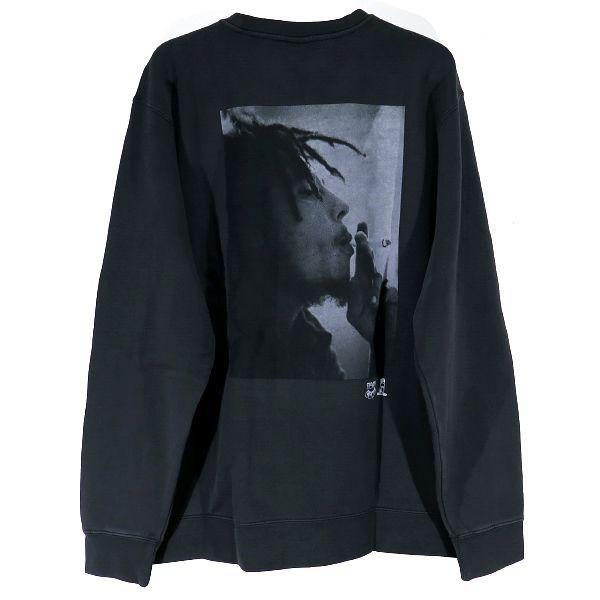 STUSSY ステューシー BOB MARLEY SPLIFF PIG DYED CREW ボブ マーリー 