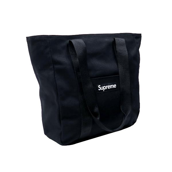 シュプリーム バッグ キャンバス トートバッグ ブラック SUPREME 20AW CANVAS TOTE カバン 鞄