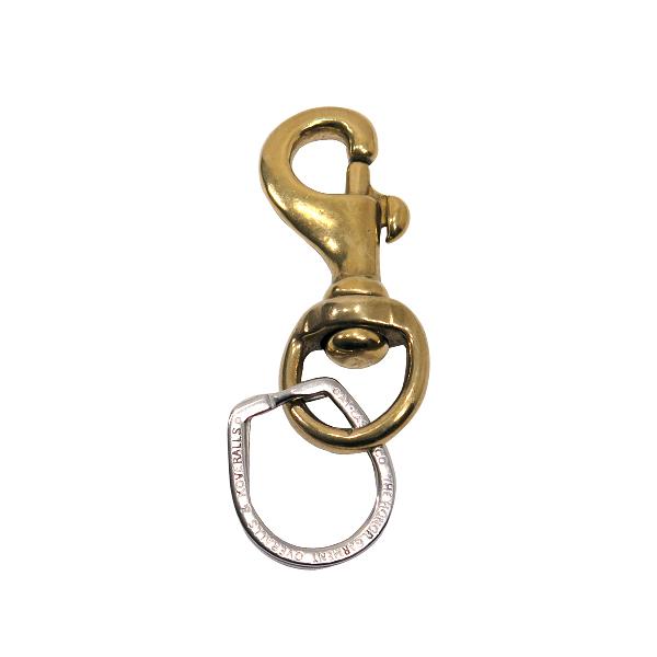 AtLast&Co アットラスト キーリング KEY RING ホースシュー型 キーフック アクセサリー カラビナ