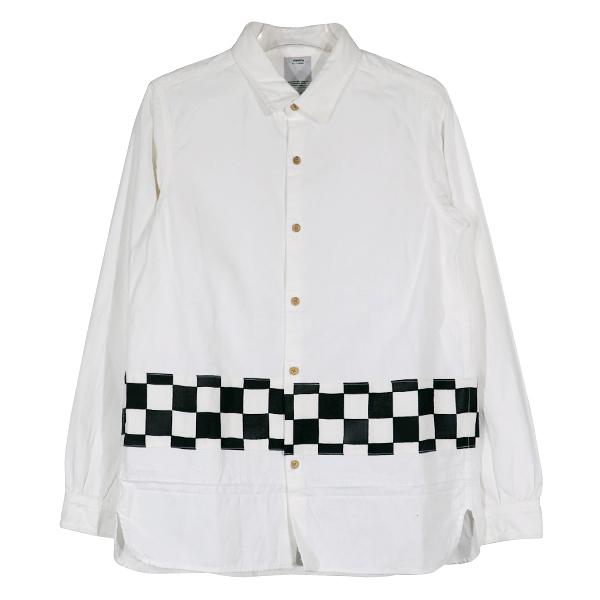 VISVIM ビスビム 17AW LONGRIDER SHIRT CHECKERBOARD BORDER