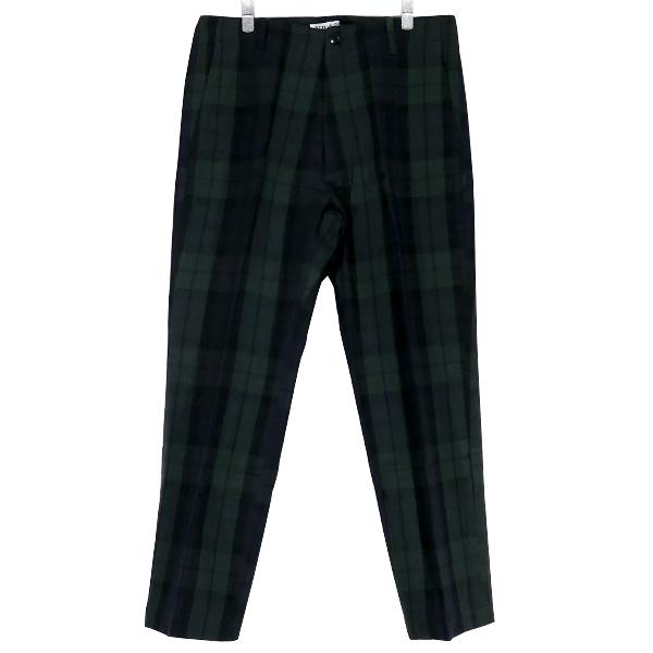 SEQUEL シークエル TYPE-F チノパン サイズXL ブラックウォッチ SEQUEL シークエル 20AW BLACK WATCH CHINO PANTS SQ-20AW-PT09