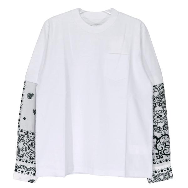 sacai MEN'S サカイ 21SS ARCHIVE PRINT MIX LONG SLEEVE T sacai MEN'S サカイ 21SS ARCHIVE PRINT MIX LONG SLEEVE T