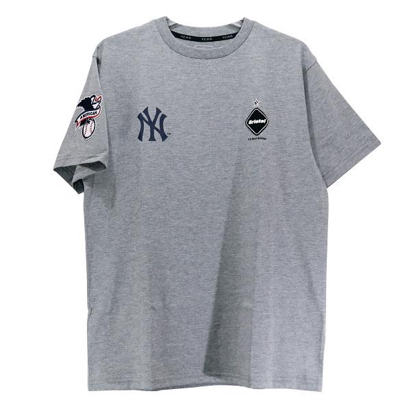 未使用FCRB 21AW MLB TOUR MATCH TEEヤンキースTシャツ-