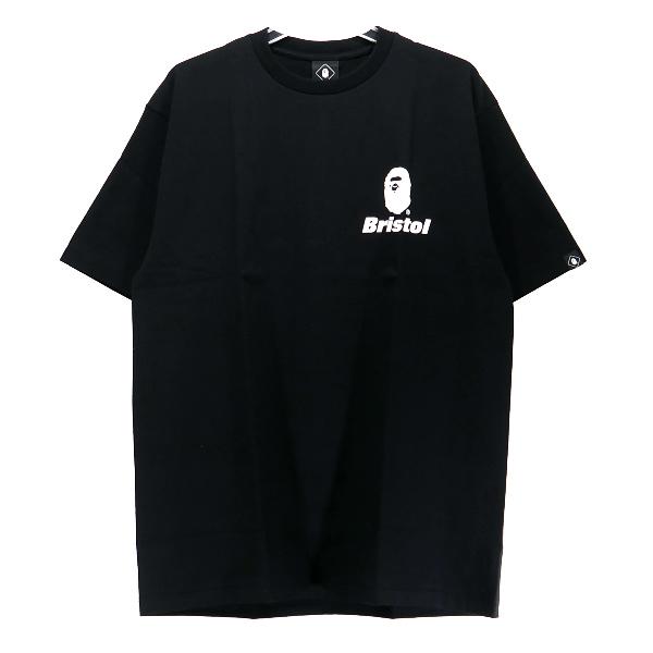 F.C.Real Bristol x A BATHING APE 19SS BACK EMBLEM TEE FCRB-190115  エフシーレアルブリストル ア ベイシング エイプ エンブレム Tシャツ F.C.R.B.