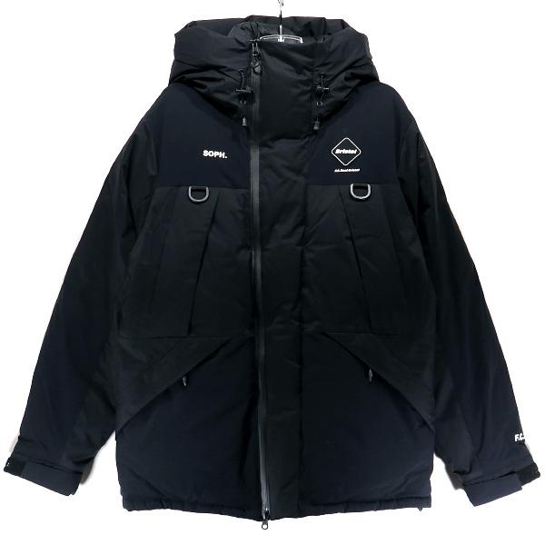 F.C.Real Bristol 20AW DOWN BENCH PARKA FCRB-202037 エフシーレアルブリストル ダウン ベンチ  パーカー ブラック アウター ジャケット F.C.R.B.