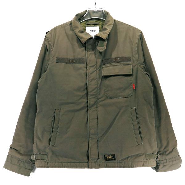 WTAPS 17AW A-1/JACKET.CONY.SATIN 172WVDT-JKM01 ダブルタップス A-1 ジャケット オリーブドラブ  アウター ブルゾン