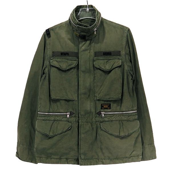 WTAPS ダブルタップス アウター 15SS M-65/JACKET.COTTON.RIPSTOP 151GWDT-JKM03 M-65 コットン  リップストップ ミリタリージャケット オリーブドラブ