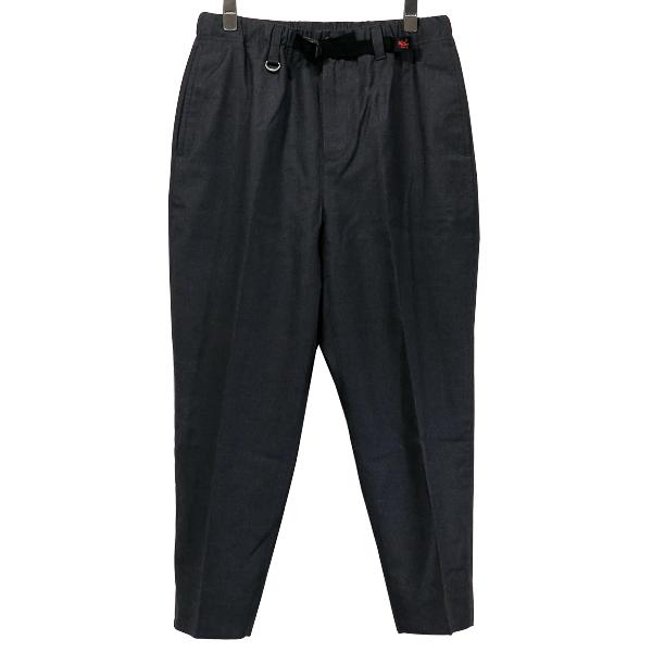 SOPHNET. x Gramicci 18AW CROPPED WIDE TAPERD SLACKS by LORO PIANA ソフネット  グラミチ クロップド ワイド テーパード スラックス ロロ ピアーナ チャコール