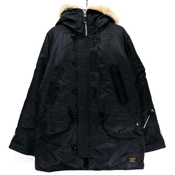 NEIGHBORHOOD 18AW N-3D/N-JKT 182SZNH-JKM03 ネイバーフッド N-3B ミリタリー ジャケット ブラック  コート アウター