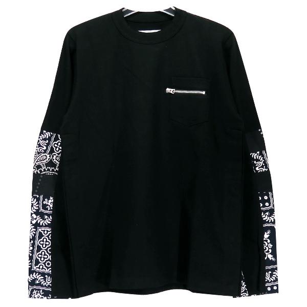 sacai MEN'S sacai サカイ 21SS ARCHIVE PRINT MIX LONG SLEEVE T
